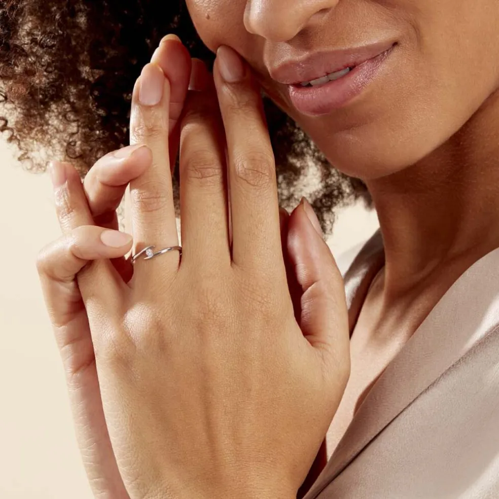 Bague Nolah Or Blanc Diamant