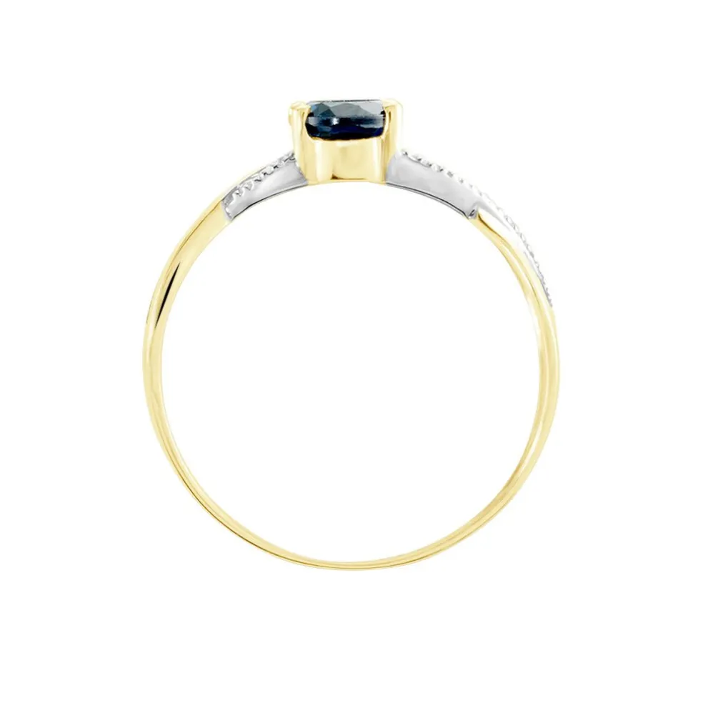 Bague Or Jaune Candice Topaze