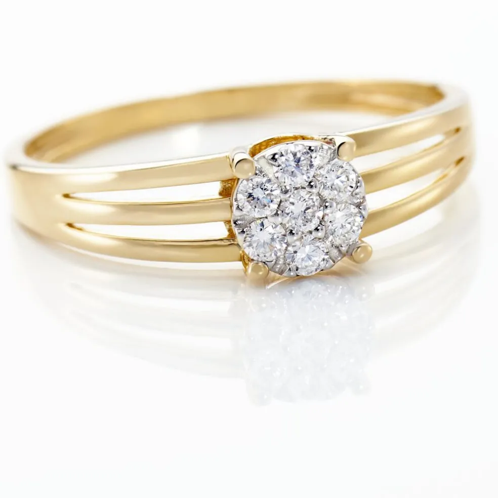 Bague Or Jaune Isadore Diamants