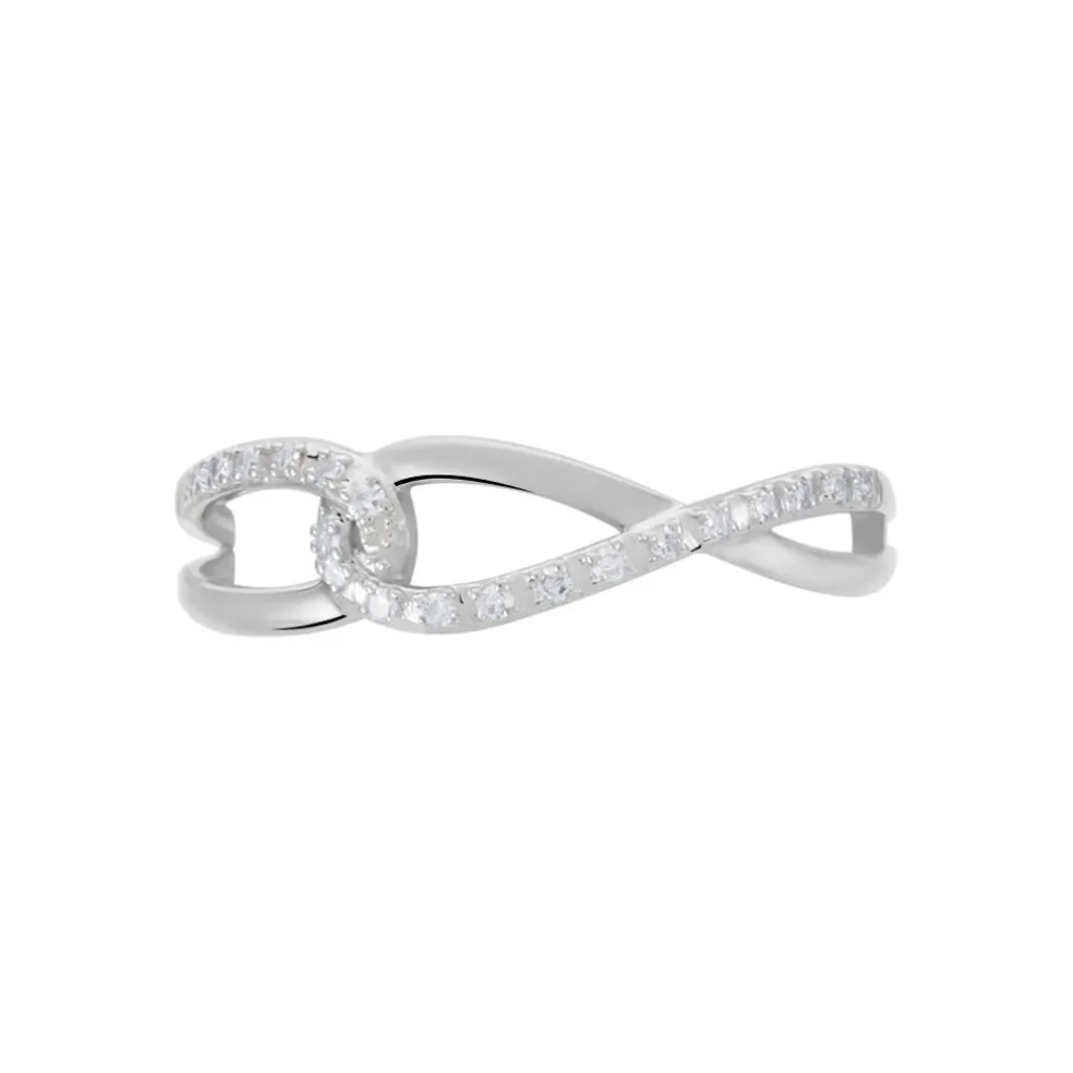 Bague Osanna Or Blanc Diamants