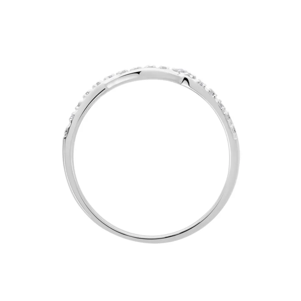 Bague Osanna Or Blanc Diamants