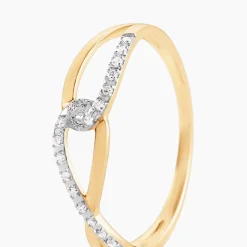 Bague Osanna Or Jaune Diamants