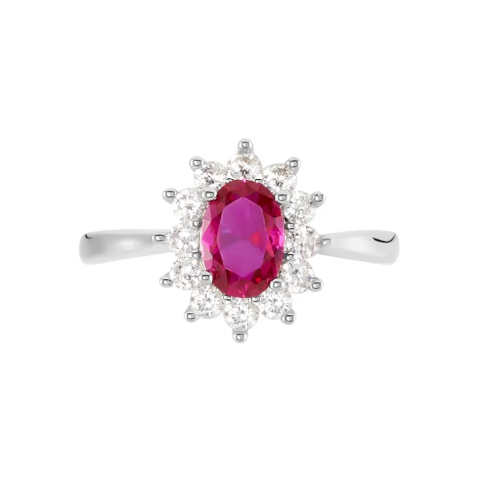 Bague Perez Argent Blanc Oxyde De Zirconium