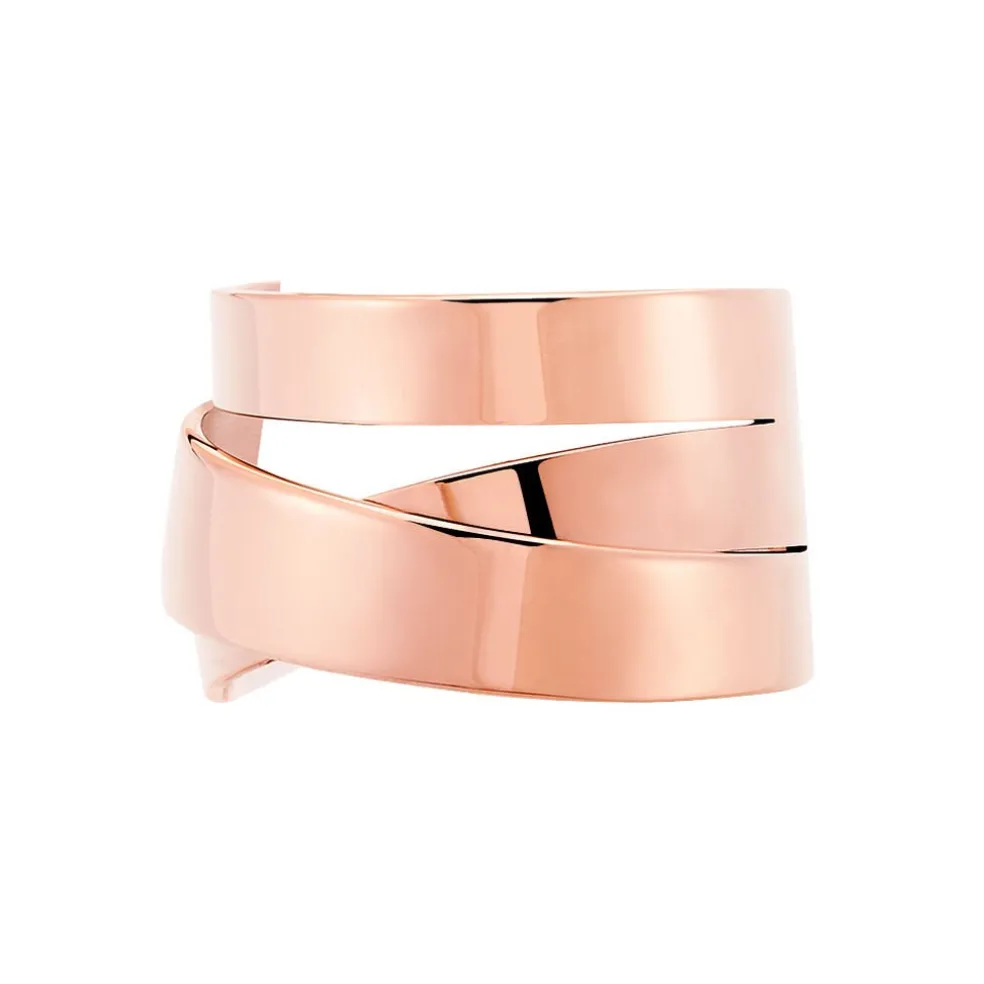 Bague Pure Acier Rose