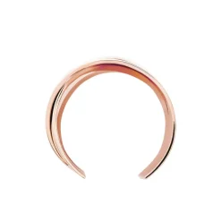 Bague Pure Acier Rose