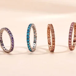 Bague Rio Argent Blanc Oxyde De Zirconium