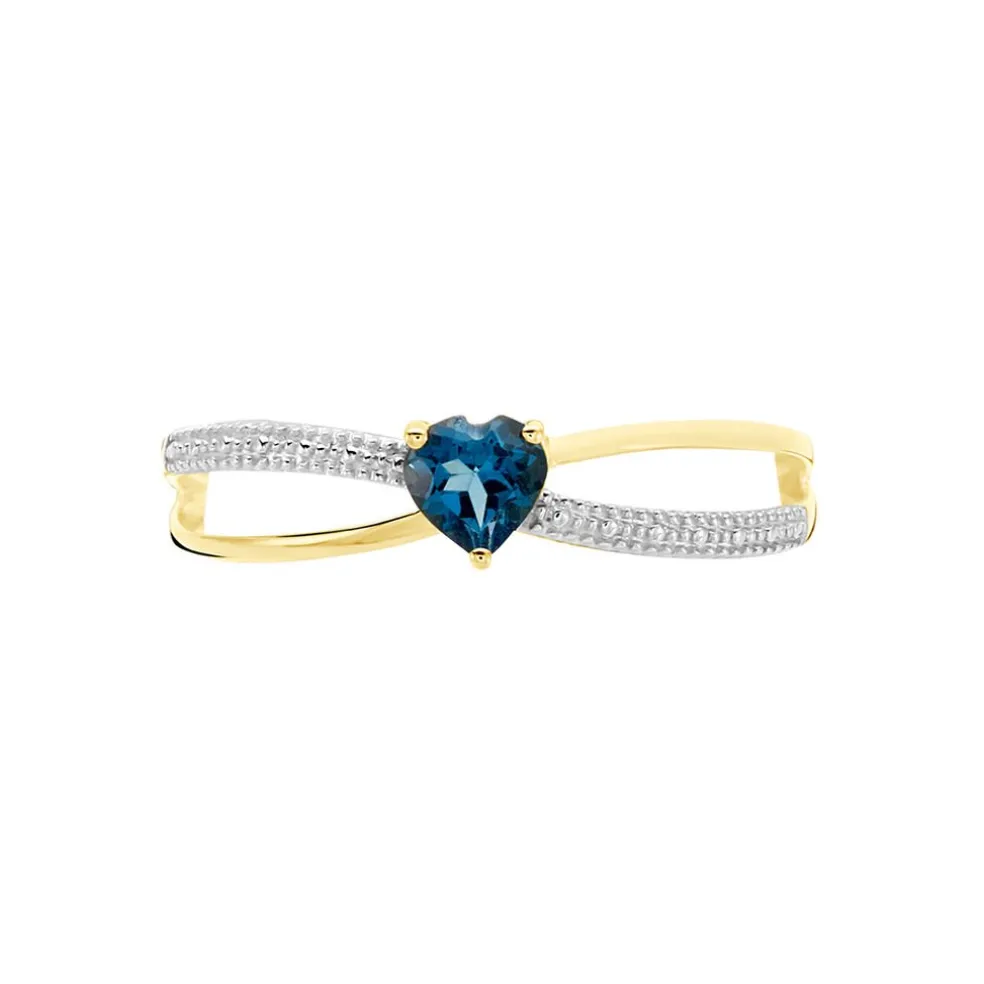 Bague Rory Or Jaune Topaze