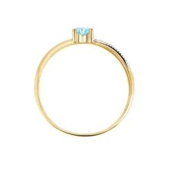 Bague Rory Or Jaune Topaze