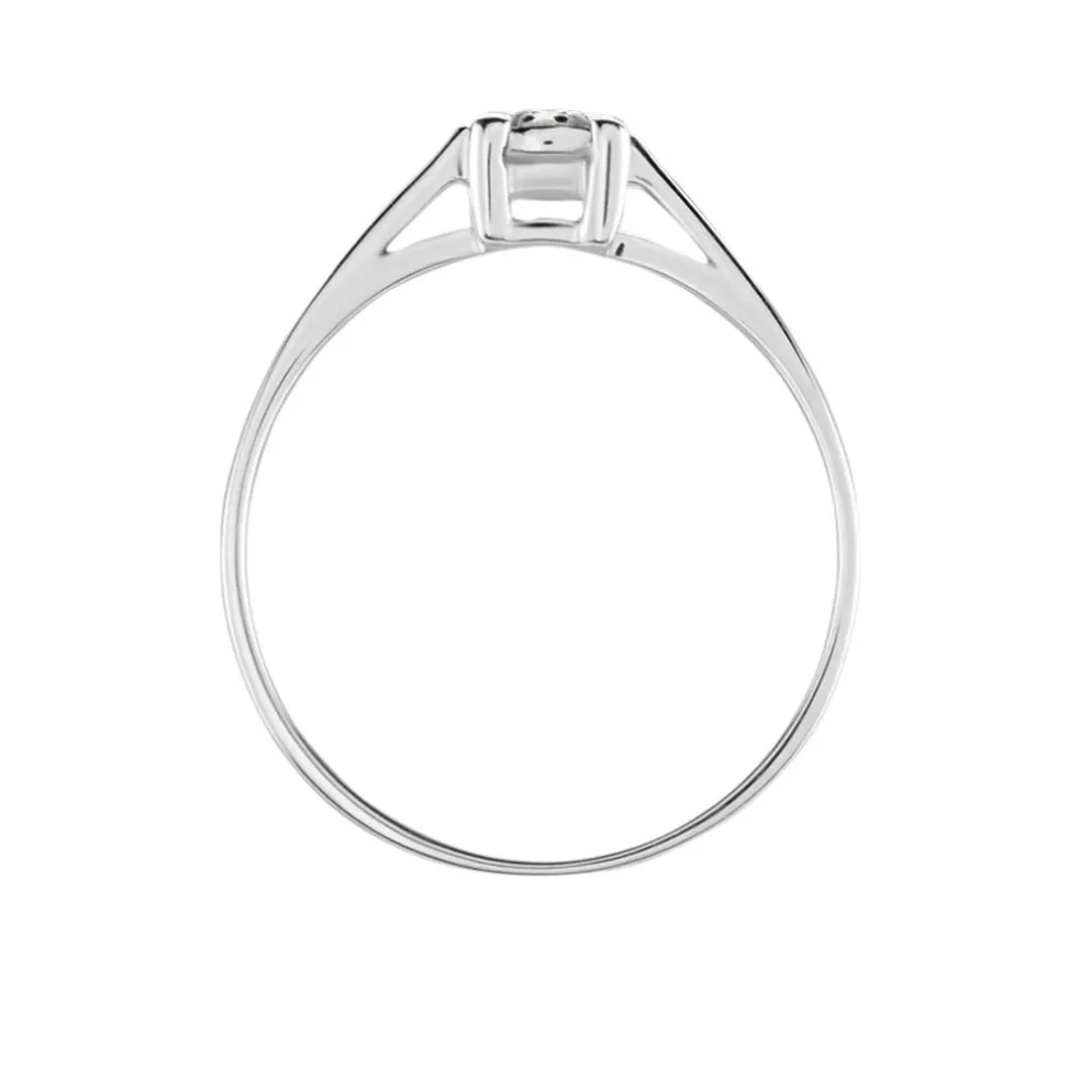 Bague Sandrine Or Blanc Diamant