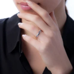 Bague Sofia Or Jaune Rubis Et Diamant