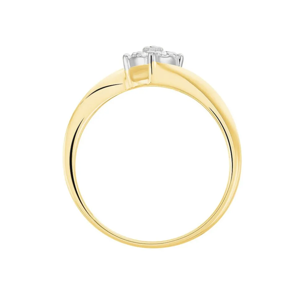 Bague Solitaire Lysia Or Jaune Diamant