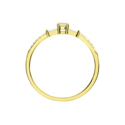 Bague Solitaire Nina Or Rose Diamant