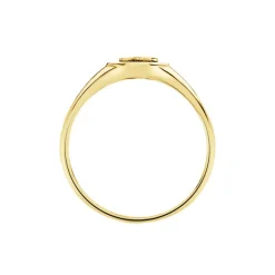 Bague Talisman Or Jaune Nacre Diamant