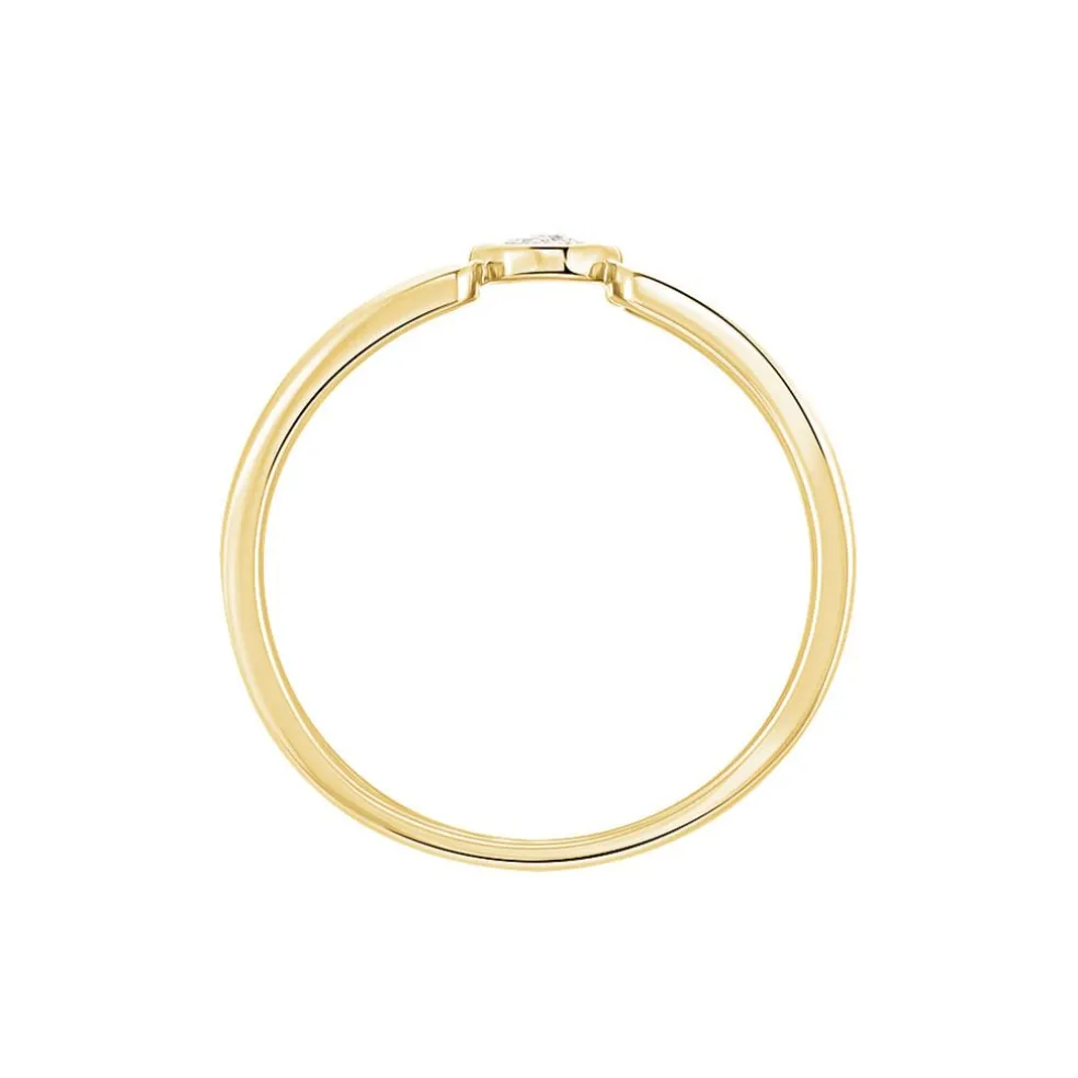 Bague Tamaya Or Jaune Diamant