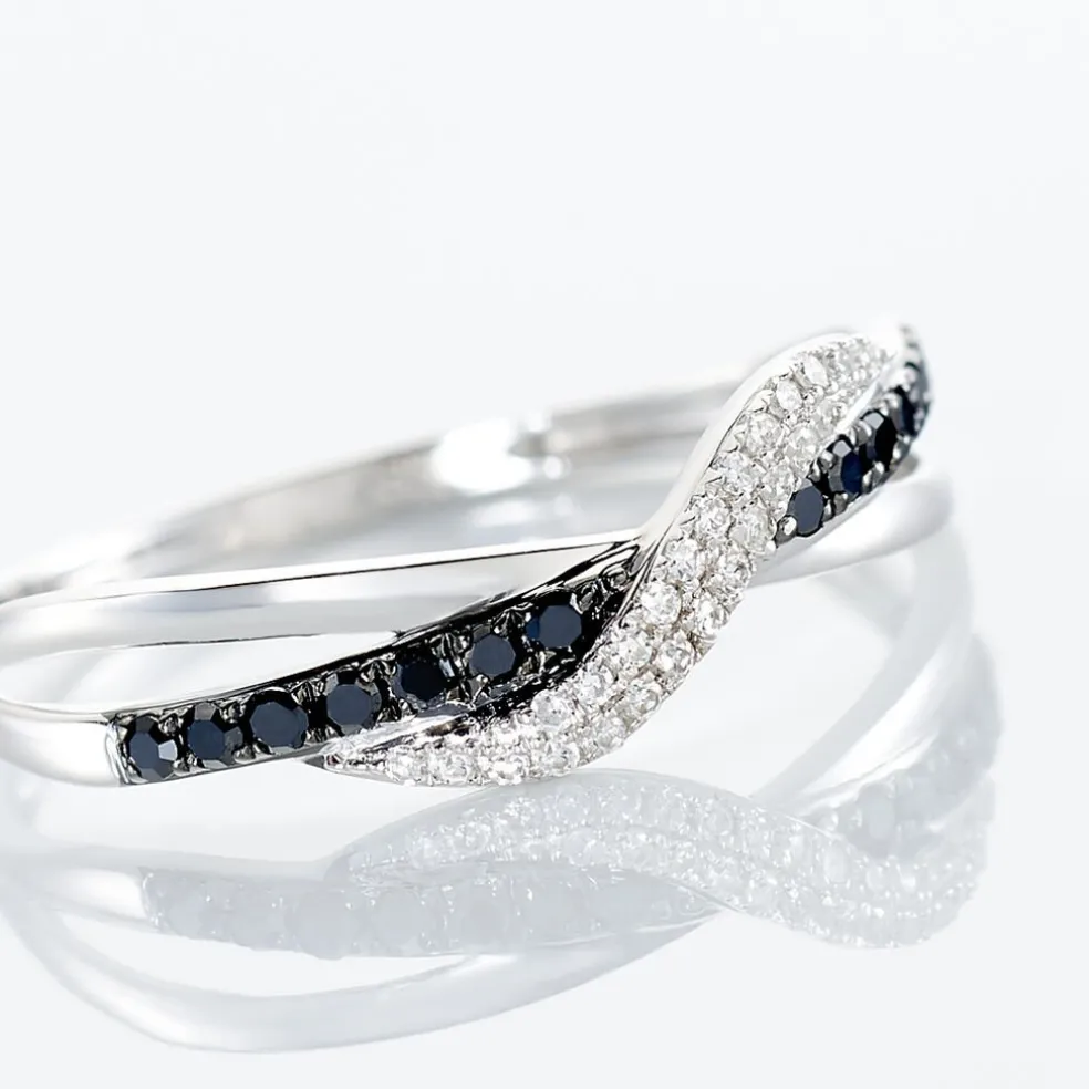 Bague Valencia Or Blanc Diamant