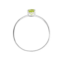 Bague Valentino Or Blanc Péridot
