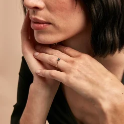 Bague Valentino Or Jaune Topaze