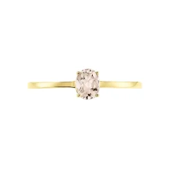 Bague Valentino Or Jaune Quartz