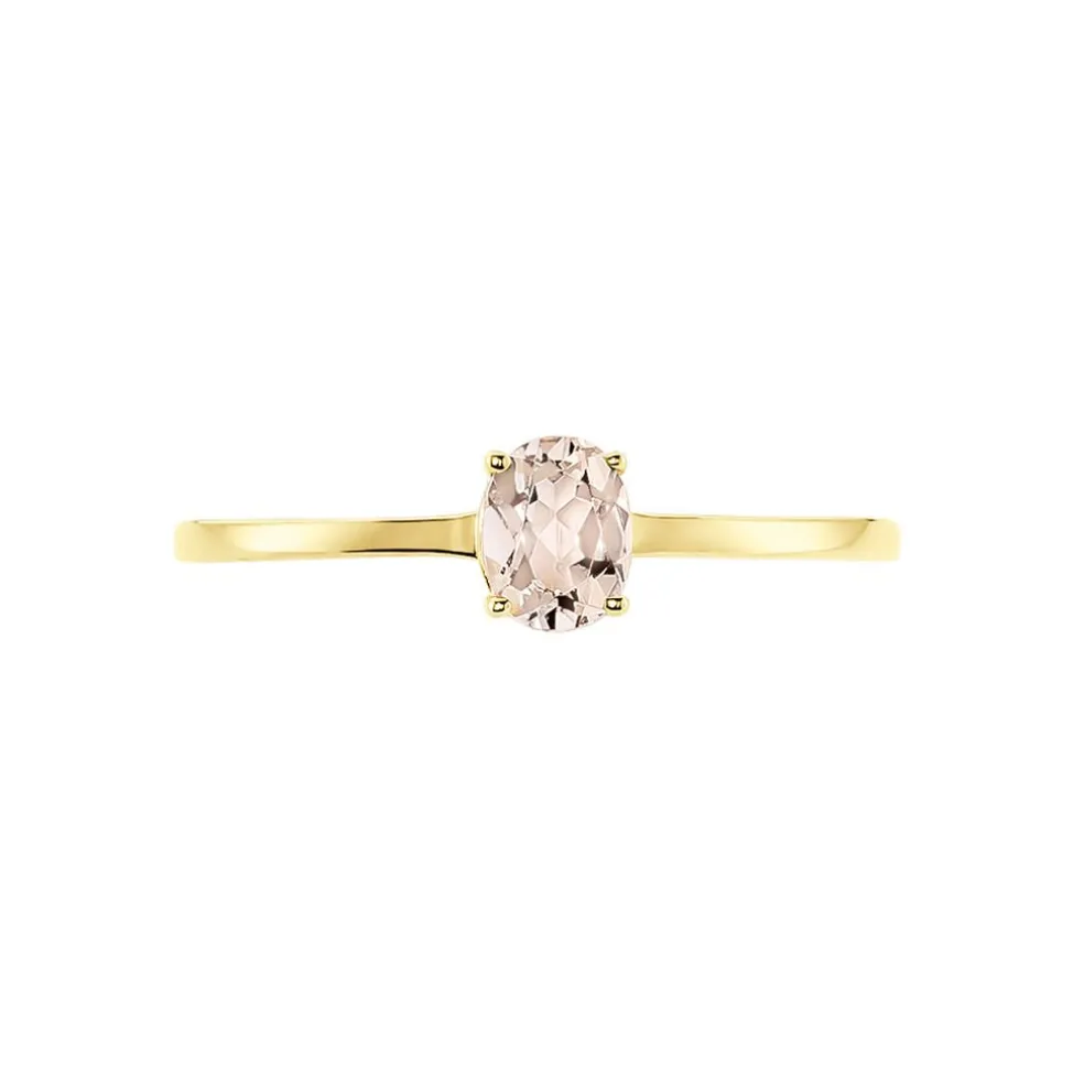 Bague Valentino Or Jaune Quartz