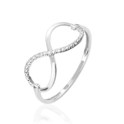 Bague Varina Or Blanc Diamant
