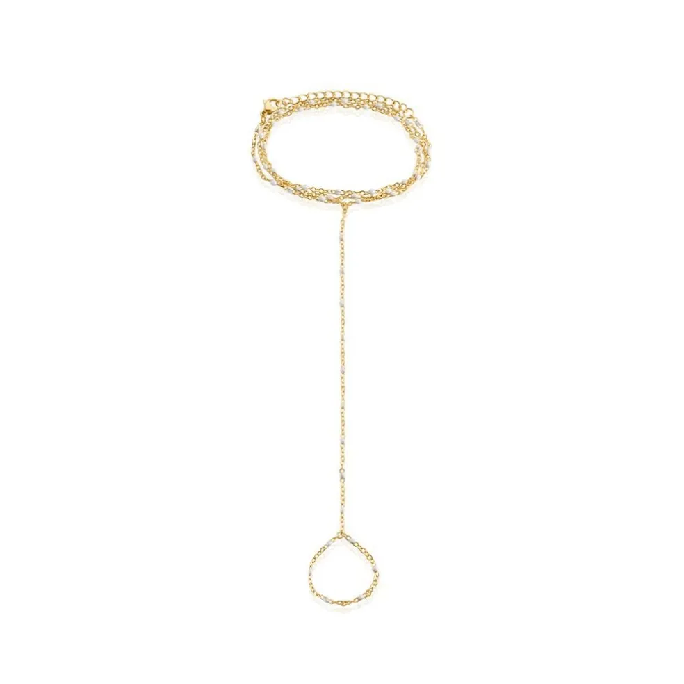 Bijou De Main Persia Acier Jaune