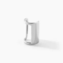 Bijou D'oreille Two Argent Blanc