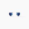 Boucles D'oreilles Kelvyn Argent Blanc Oxyde
