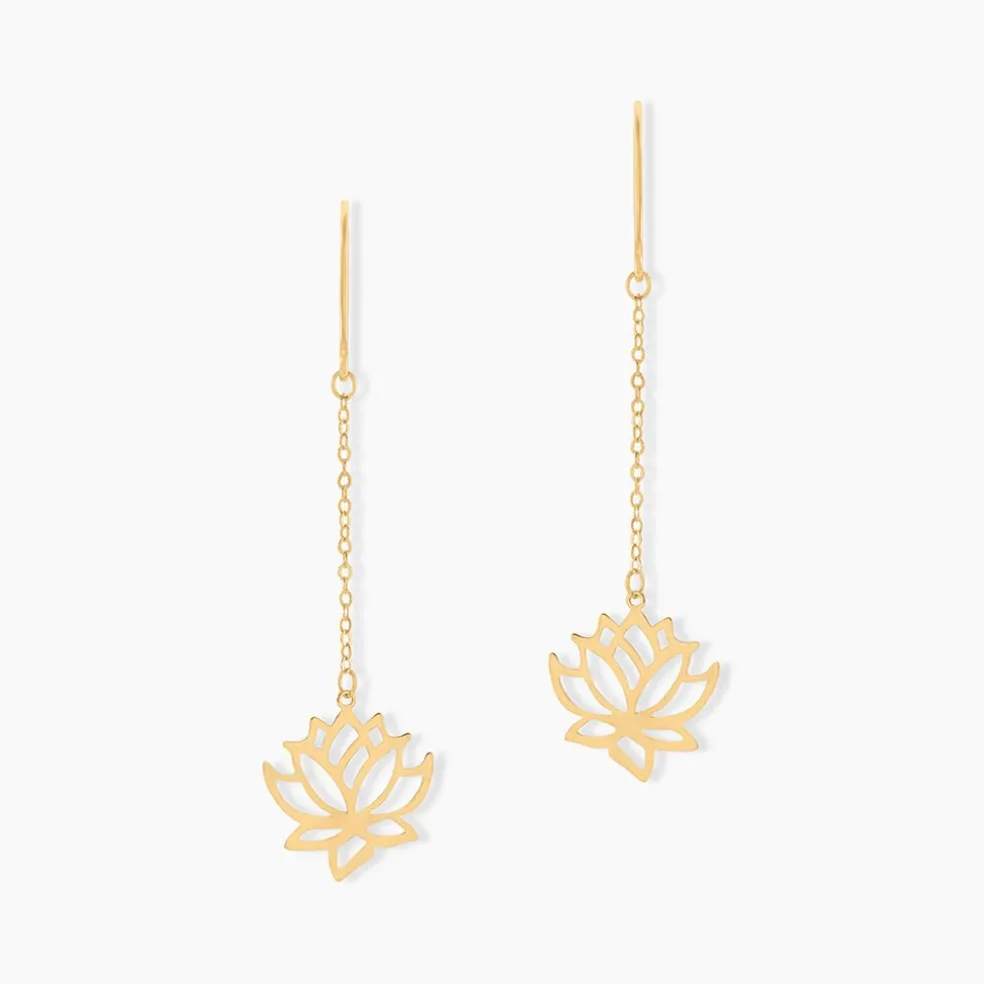Boucles D'oreilles Pendantes Nevia Or Jaune