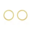 Boucles D'oreilles Pendantes Gracieuse Or Jaune