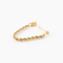 Boucles D'oreilles Pendantes Jerry Or Jaune