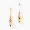 Boucles D'oreilles Pendantes Brooks Or Jaune
