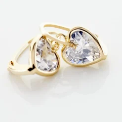 Boucles D'oreilles Pendantes Gredel Or Jaune  Oxyde