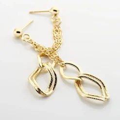 Boucles D'oreilles Pendantes Blinda Or Jaune