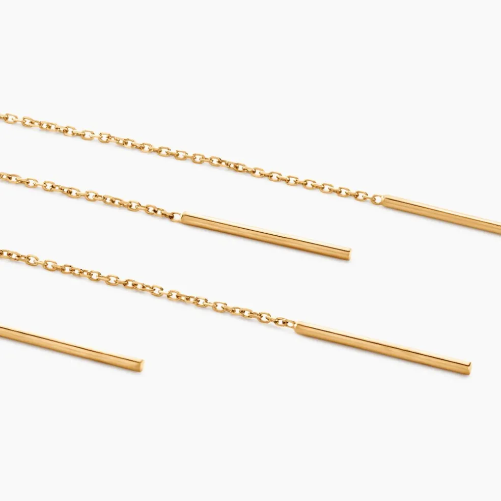 Boucles D'oreilles Pendantes Chloee Or Jaune
