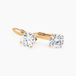 Boucles D'oreilles Pendantes Fippe Oxydes De Zirconium