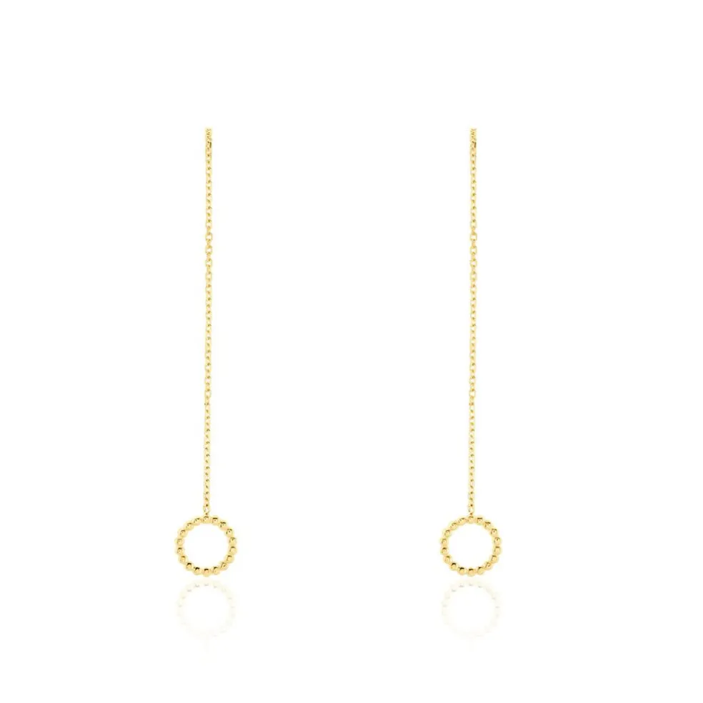 Boucles D'oreilles Pendantes Albya Or Jaune