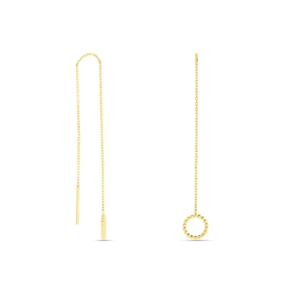 Boucles D'oreilles Pendantes Albya Or Jaune