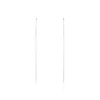 Boucles D'oreilles Pendantes Java Argent Blanc