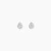 Boucles D'oreilles Puces Anitta Or Jaune