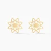 Boucles D'oreilles Puces Albiorica Or Jaune
