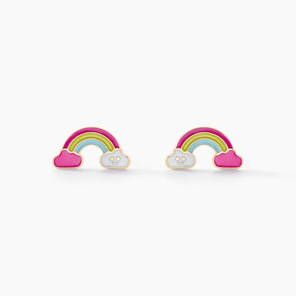 Boucles D'oreilles Puces Arcea Or Jaune