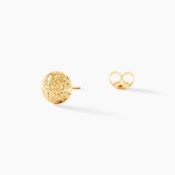 Boucles D'oreilles Puces Bernia Or Jaune