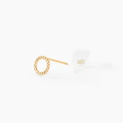 Boucles D'oreilles Puces Cesar Or Jaune