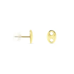 Boucles D'oreilles Puces Cara Or Jaune