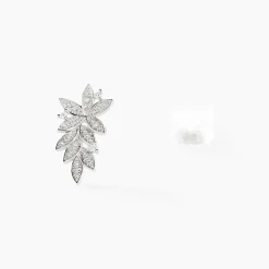 Boucles D'oreilles Puces Cezar Or Jaune Diamant