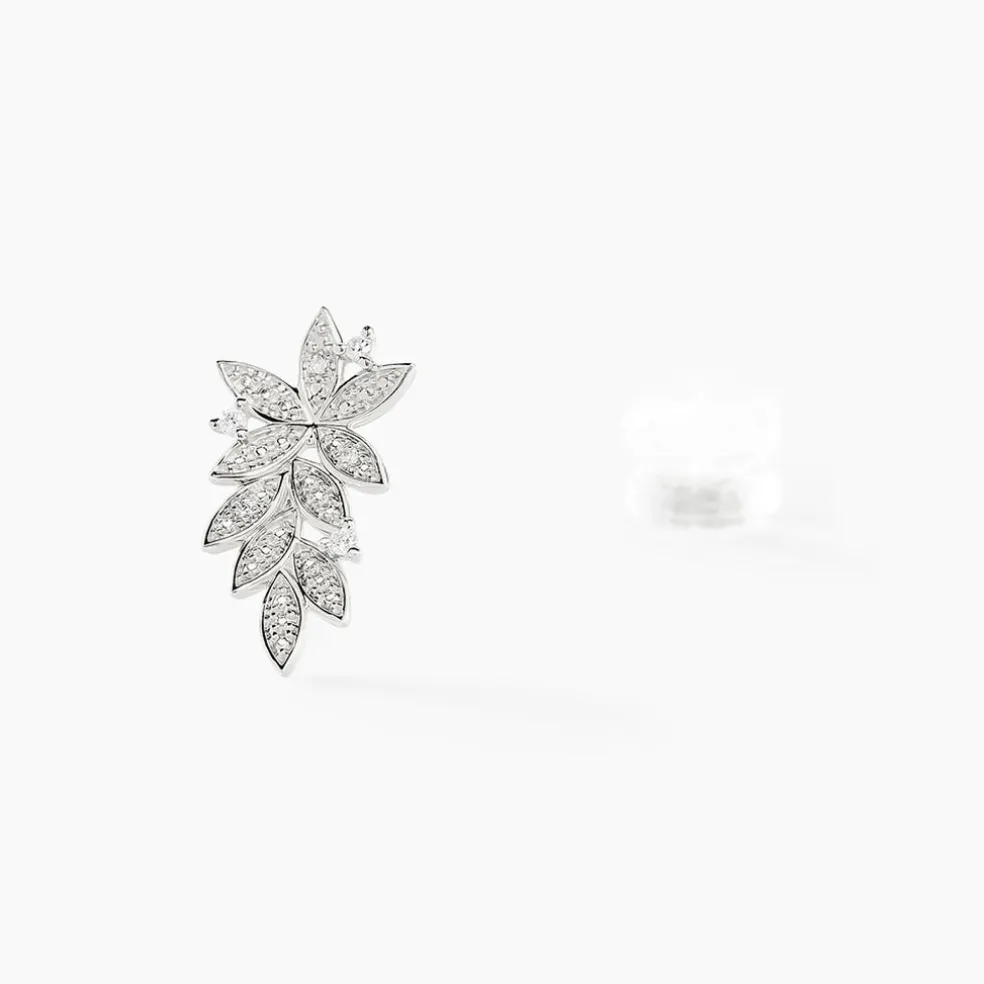 Boucles D'oreilles Puces Cezar Or Jaune Diamant
