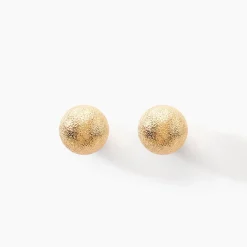 Boucles D'oreilles Puces Fidelia Or Jaune