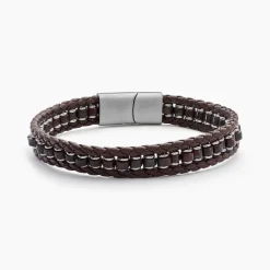 Bracelet Alassio Acier Blanc Pierre