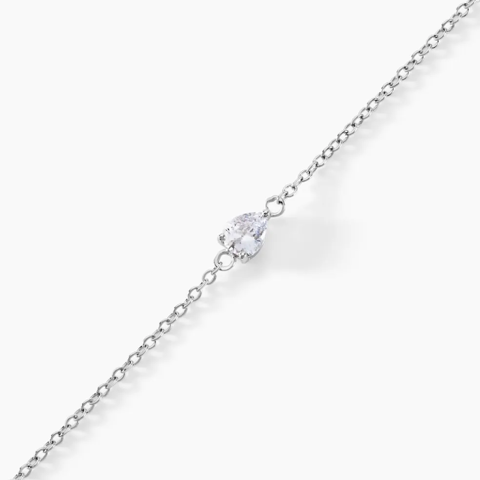 Bracelet Alda Argent Blanc Oxyde De Zirconium