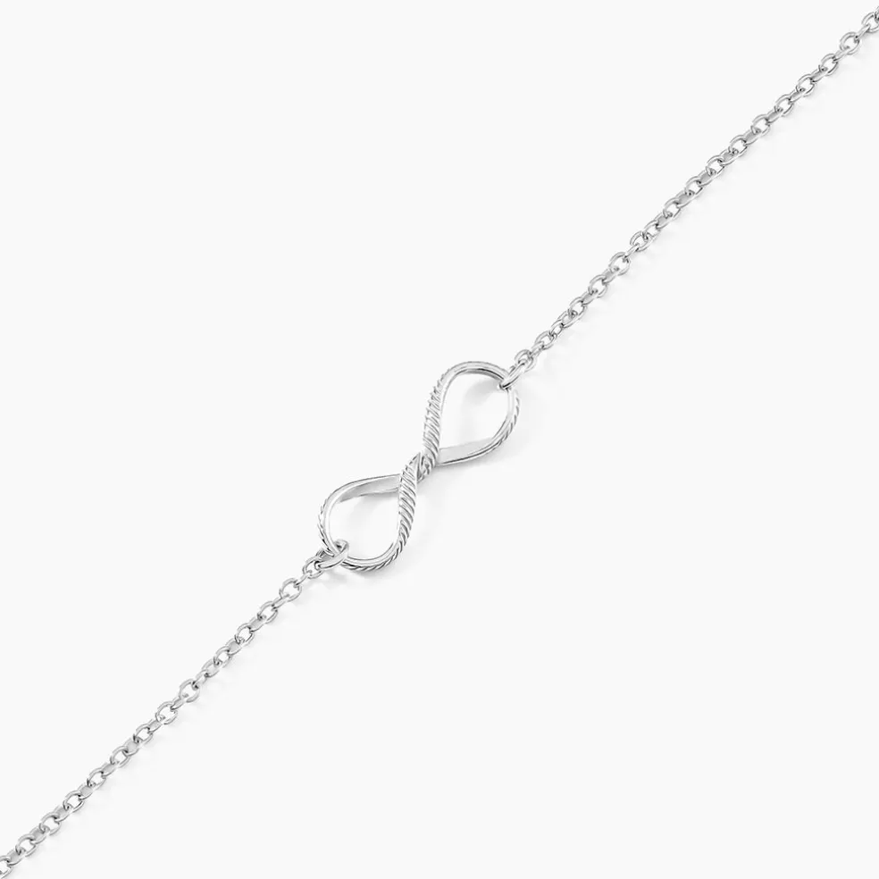 Bracelet Alissone Argent Blanc